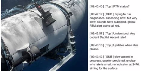 leaked transcript titan|Shock twist in Titan sub probe after chilling transcript。